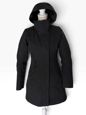 Patagonia Tres 3-in-1 Down Parka Women's XS Black Hooded Winter Coat 28406